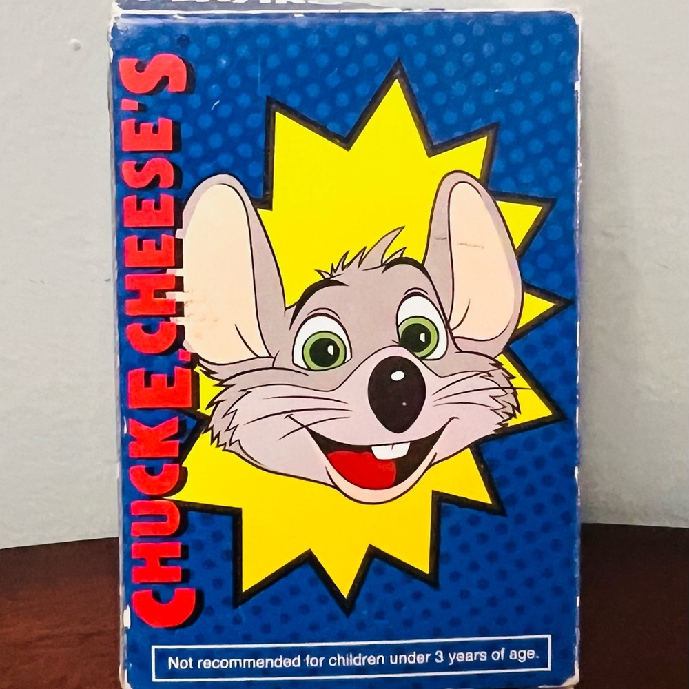 Chuck E  Cheese Playing Cards Complete Rare Pizza Party Showbiz